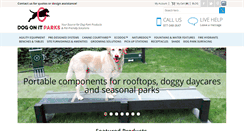 Desktop Screenshot of dog-on-it-parks.com